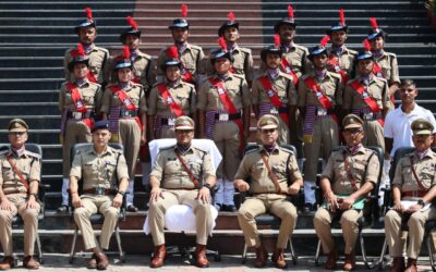 नौ माह का प्रशिक्षण पूरा कर पुलिस की मुख्यधारा में शामिल हुए 15 आरक्षी, पुलिस लाइन में पासिंग आउट सेरेमनी