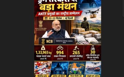 ड्रोन से डार्कनेट तक तस्करी के नए नेटवर्क पर नजर, दो दिन चलेगा एएनटीएफ सम्मेलन