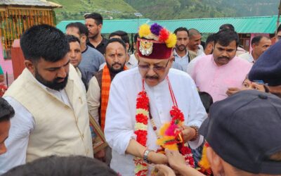 पर्यटन मंत्री महाराज ने किया राजकीय जागड़ा मेले का शुभारंभ