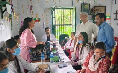 कुष्ठ रोग मुक्त व्यक्तियों के लिए बहुउद्देशीय स्वास्थ्य शिविर आयोजित, 50 लोगों की हुई जांच