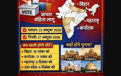 UP-बिहार समेत चार राज्यों में विधान परिषद चुनाव का ऐलान, 23 अक्टूबर को मतदान