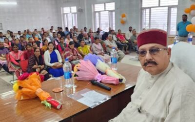 ‘श्रमिक अपने पसीने से प्रदेश के विकास की नई इबारत लिख रहे’- महाराज