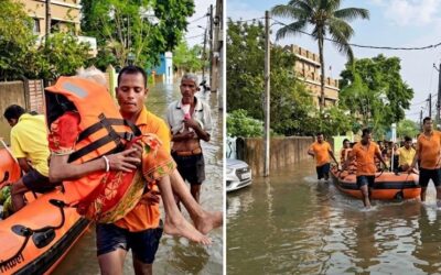 ओडिशा में बाढ़ का कहर, चार दिन में 1.40 लाख लोगों को सुरक्षित निकाला गया