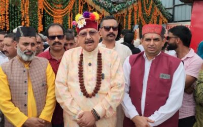 धर्मस्व मंत्री सतपाल महाराज पहुंचे सिरमौर के शिलाई, पश्मी गांव