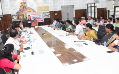 ‘कैबिनेट मंत्री रेखा आर्या ने आंगन का मिलन’ कार्यक्रम की तैयारियों को लेकर की समीक्षा बैठक