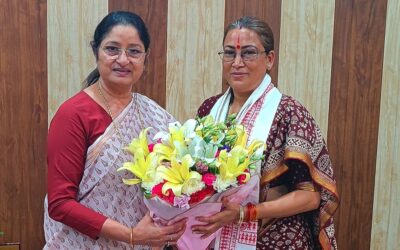 कैबिनेट मंत्री रेखा आर्या ने केंद्रीय महिला एवं बाल विकास मंत्री से की शिष्टाचार भेंट