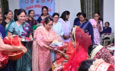 कोटद्वार में लगा पोषण मेला, ऋतु खण्डूडी भूषण ने गर्भवती महिलाओं की कराई गोद भराई