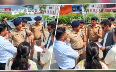 मोहब्बेवाला में लगातार हादसों पर प्रशासन सख्त, डीएम-एसएसपी ने किया दिल्ली-देहरादून हाईवे का निरीक्षण