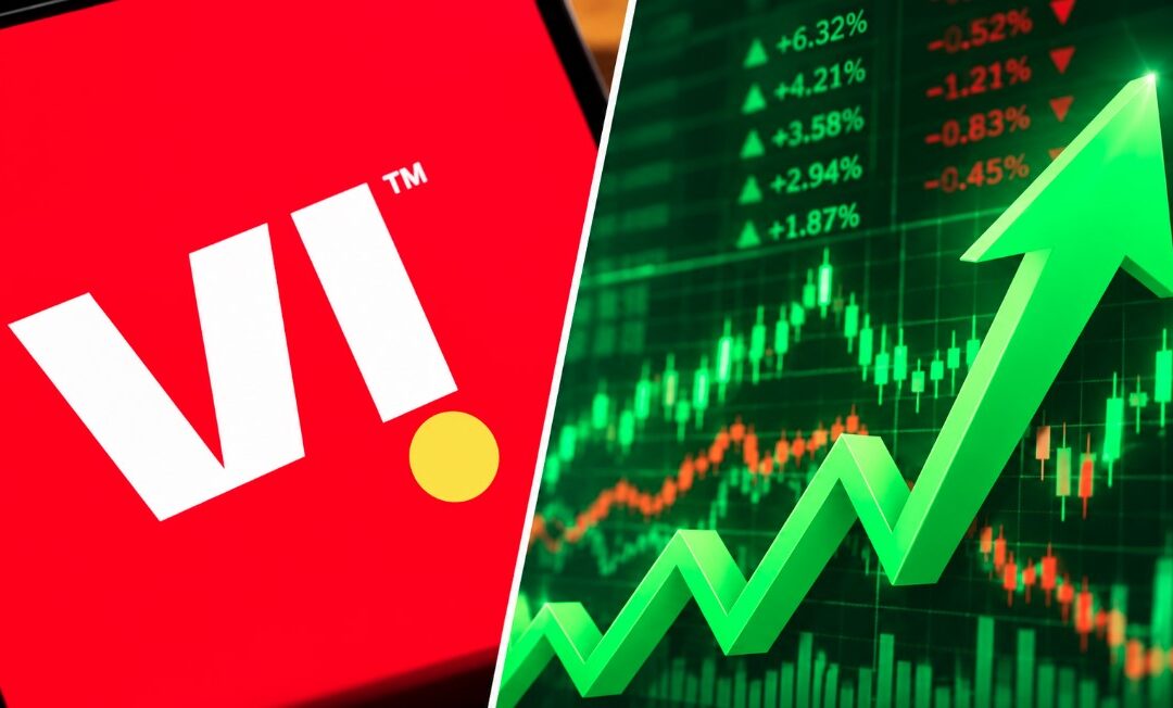 Vi के शेयर में अचानक आई तेजी, 3% से ज्यादा चढ़ा स्टॉक