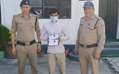 देहरादून में दुकान से चोरी का 24 घंटे में खुलासा, 5 हजार रुपये और चांदी के सिक्कों के साथ आरोपी गिरफ्तार
