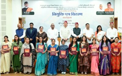 मुख्यमंत्री धामी ने 332 नव नियुक्त कार्मिकों को सौंपे नियुक्ति पत्र
