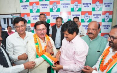उत्तराखंड कांग्रेस में शामिल हुए कई नेता, 2027 चुनाव से पहले संगठन मजबूत करने की तैयारी