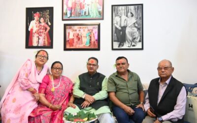 कैबिनेट मंत्री गणेश जोशी ने गोर्खाली समाज के वरिष्ठजनों से लिया आशीर्वाद, दशैं एवं विजयादशमी की दी शुभकामनाएं