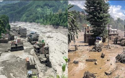 नेपाल में बाढ़ और भूस्खलन से मची तबाही, 45 घर जमींदोज, पांच लोग लापता, 95 का रेस्क्यू